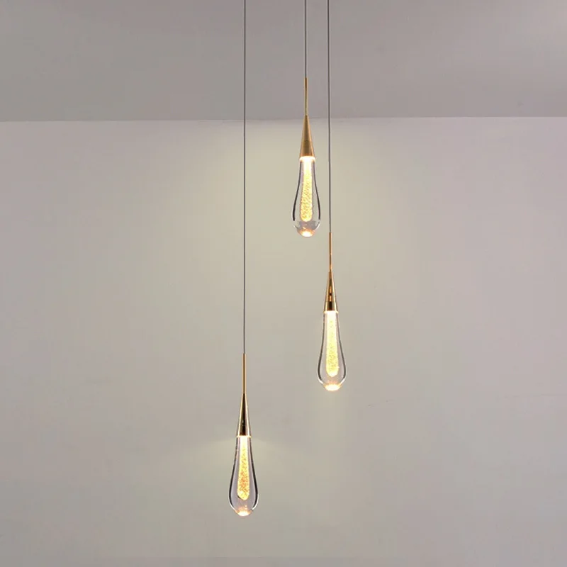 Роскошный современный светодиодный подвесной светильник для гостиной украшение