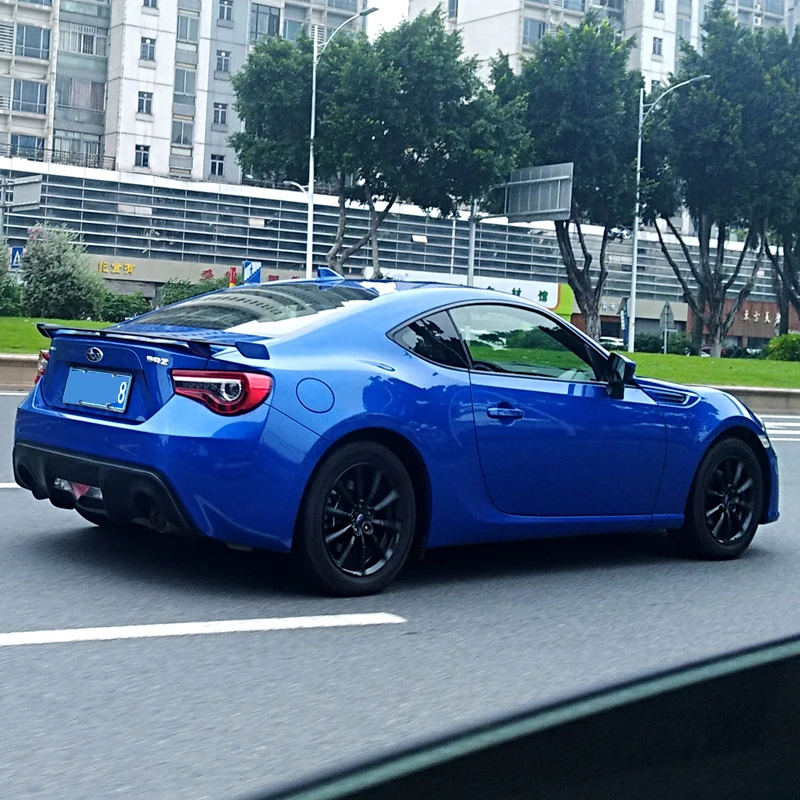 Для Toyota GT86 Subaru BRZ Scion FR-S углеродного волокна авто спойлер заднего багажника крыла