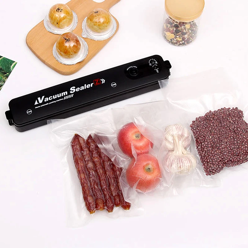 

New Vacuum Sealer Portable Sealing Packing Machine For Food Fresh Storage Include Vacuum Food Sealer Bags Kitchen Storage Tools