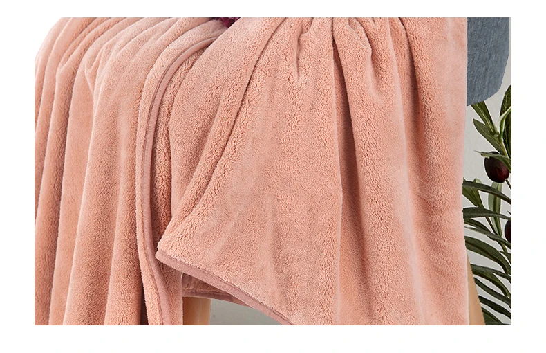 

Microfiber/Cotton Extra Size Thick Bath Towel Coral Beach Towel Children Gauze Bath Towel Bathroom Supplies Best Selling2021