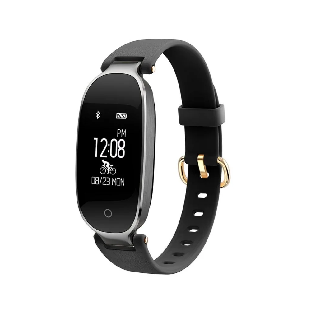 

S3 plus S3plus S4 Waterproof Lady Women Ladies Heart Rate Monitor Fitness Tracker Smart Watch watches smartband for Android IOS