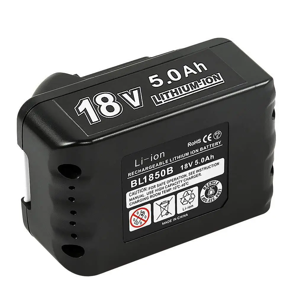 

Makita DUB183 with Replace for BL1850B 5.0Ah 18V battery and charger DC18RC