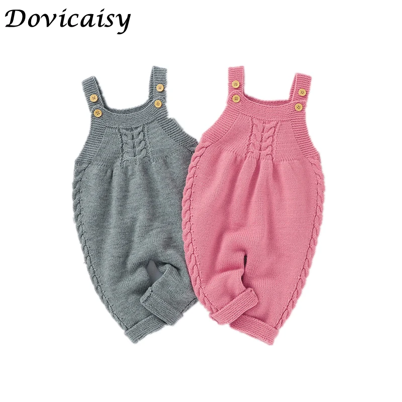 

Детский трикотажный комбинезон без рукавов, на осень/зиму