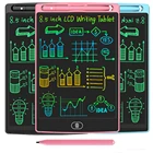 8,512 дюймов электронная детская доска для рисования стираемая многоразовая ЖК-планшет для письма планшеты для рисования электронный подарок для детей