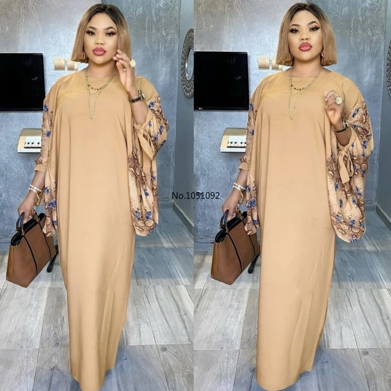 Африканские платья для женщин Дашики с цветами Розовая африканская одежда базин