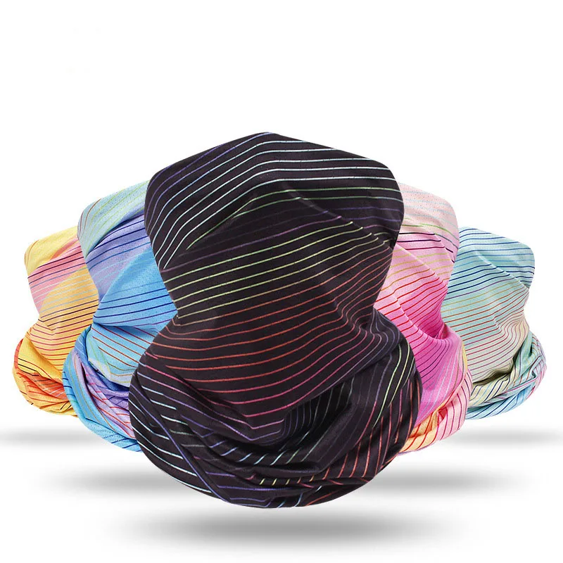 Качественная бесшовная Балаклава волшебный шарф из ледяного шелка головной убор