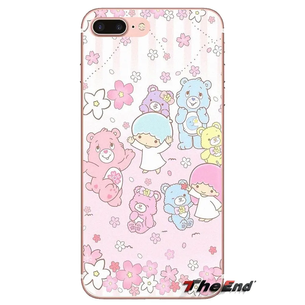 Для huawei G7 G8 P7 P8 P9 P10 P20 P30 Lite Mini Pro P Smart плюс 2017 2018 2019 милые Care Bears мягкие прозрачные