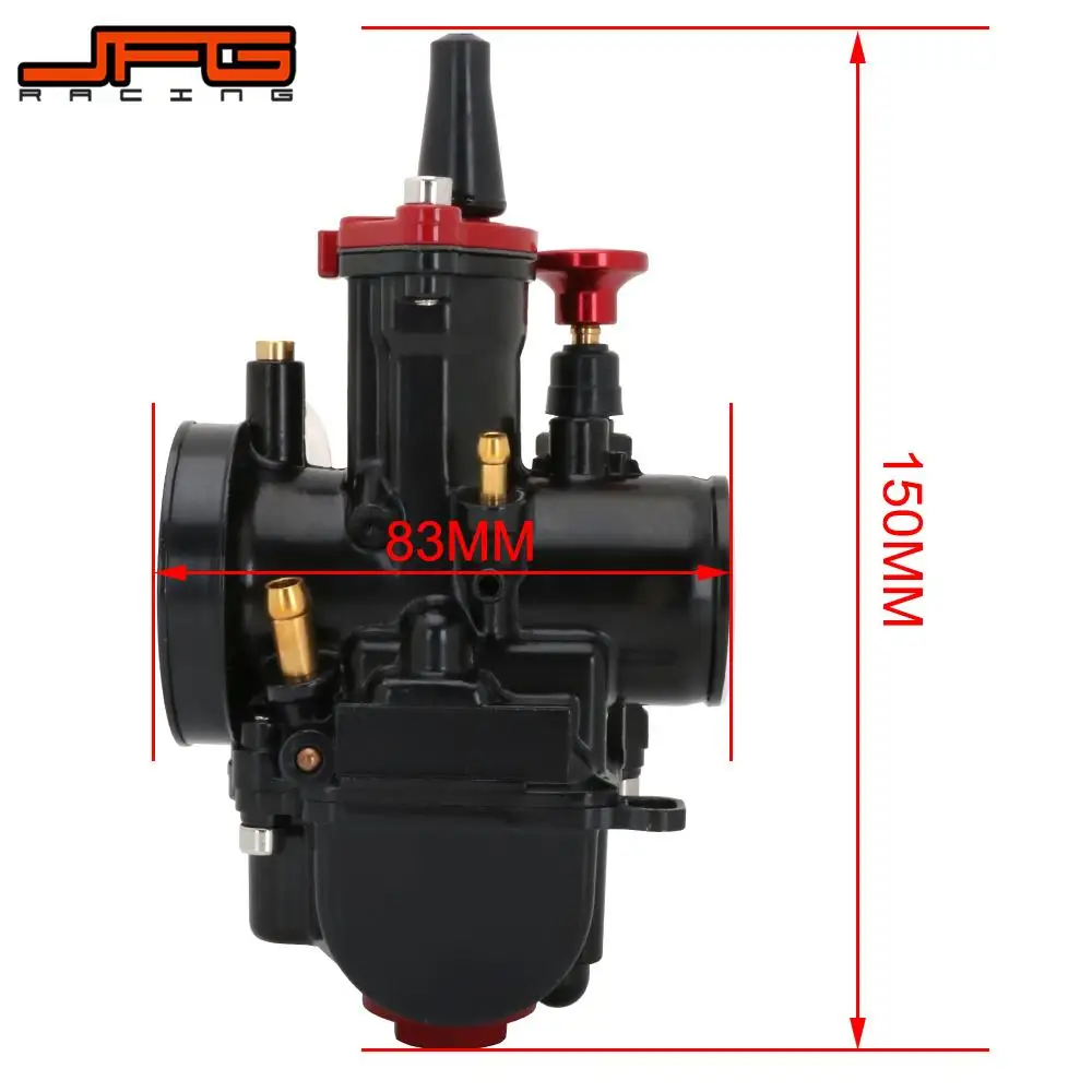 Motorcycle 21 24 26 28 30 32 34mm Universal Black For Mikuni Maikuni PWK Carburetor Scooters ATV With Power Jet Dirt Bike | Автомобили и