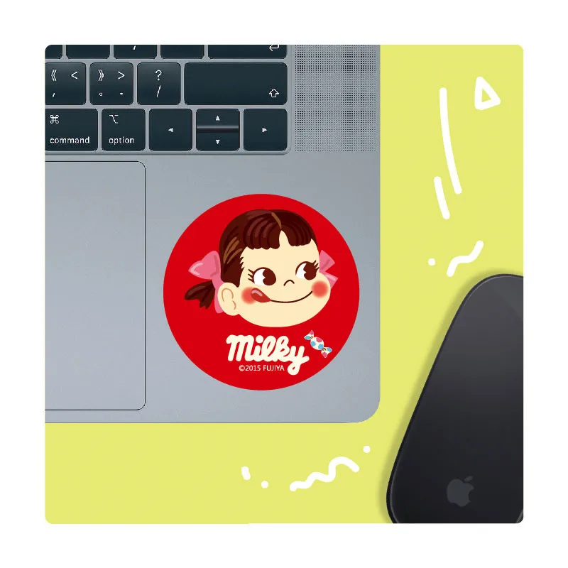 Мультяшные наклейки для девочек украшение ноутбука логотип 3 1 дюйма фирменные