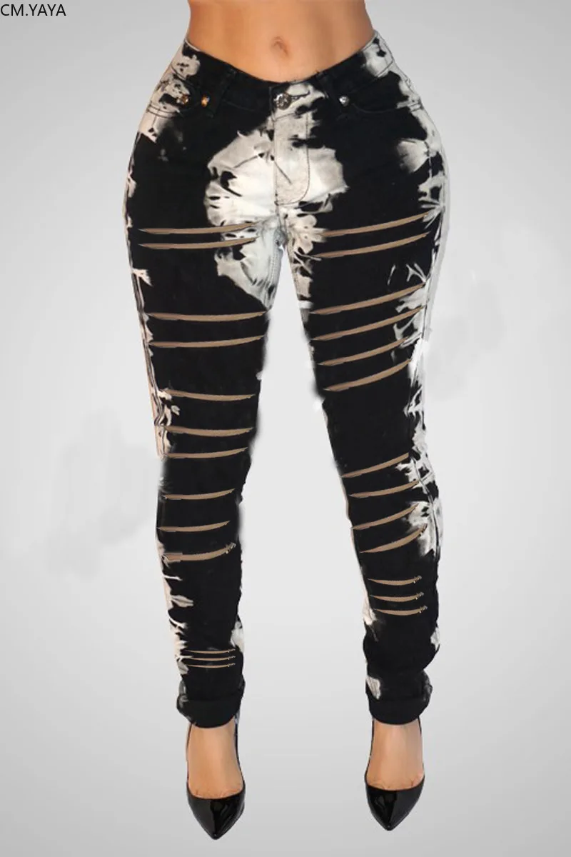 2020 Spring Women Pants High Waist Leggings Hollow Out Hole Trousers Sexy Print Night Club Bandage Pencil Sweatpants GL776|Брюки| |