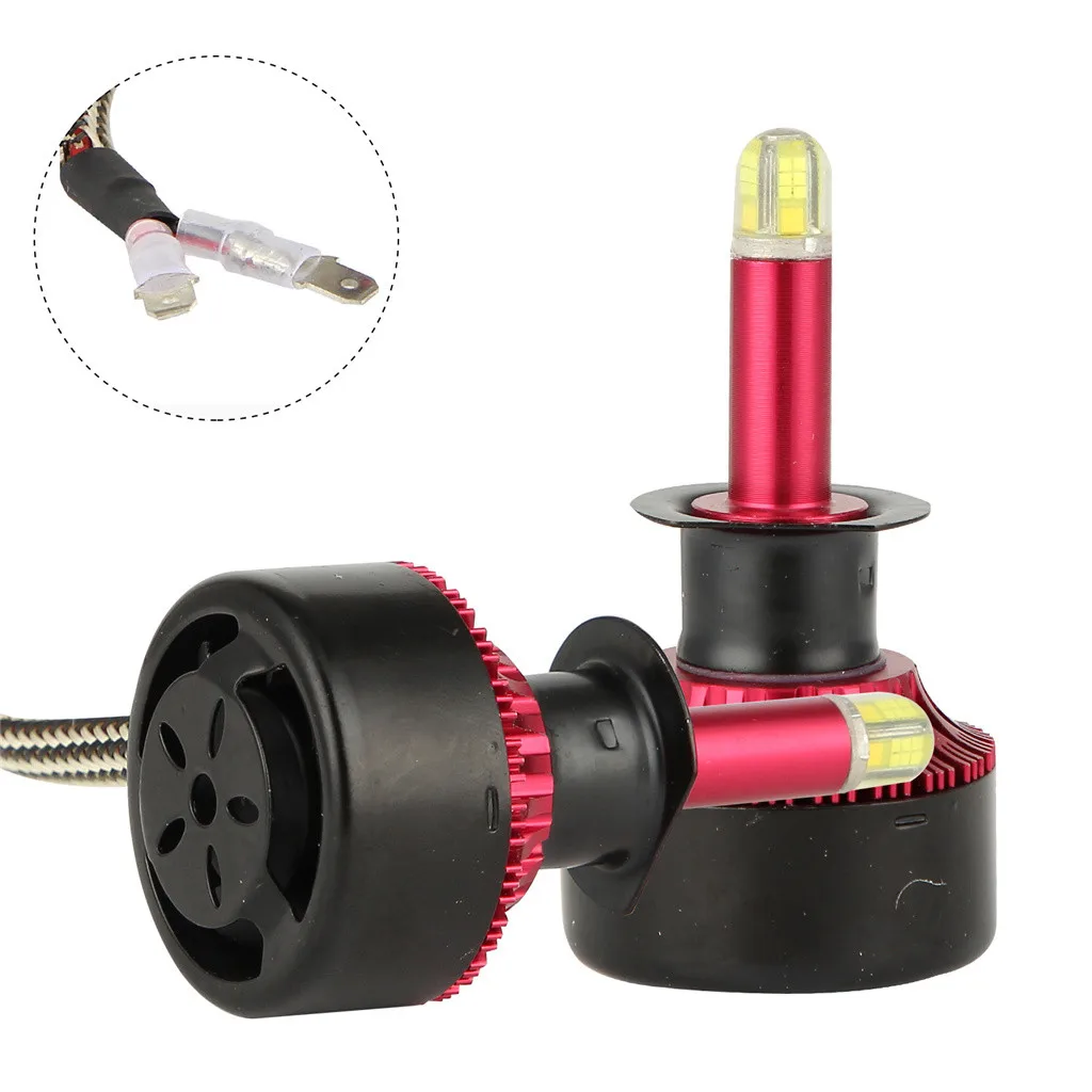 8-по бокам 3D светодиодный фар Conversion Kit 120 Вт 18000LM высокое Мощность 6000K H1# BL30