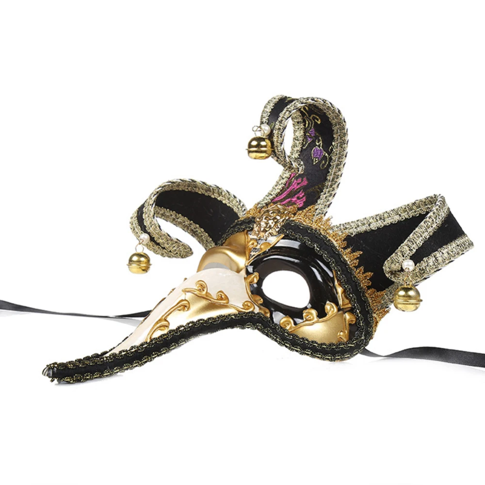 Полулицо длинный нос маскарадные маски на Хэллоуин окрашенные античные