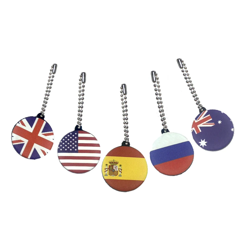 1 шт. ПВХ брелок мультяшная фигура милый мультфильм шаровая цепочка модные брелки