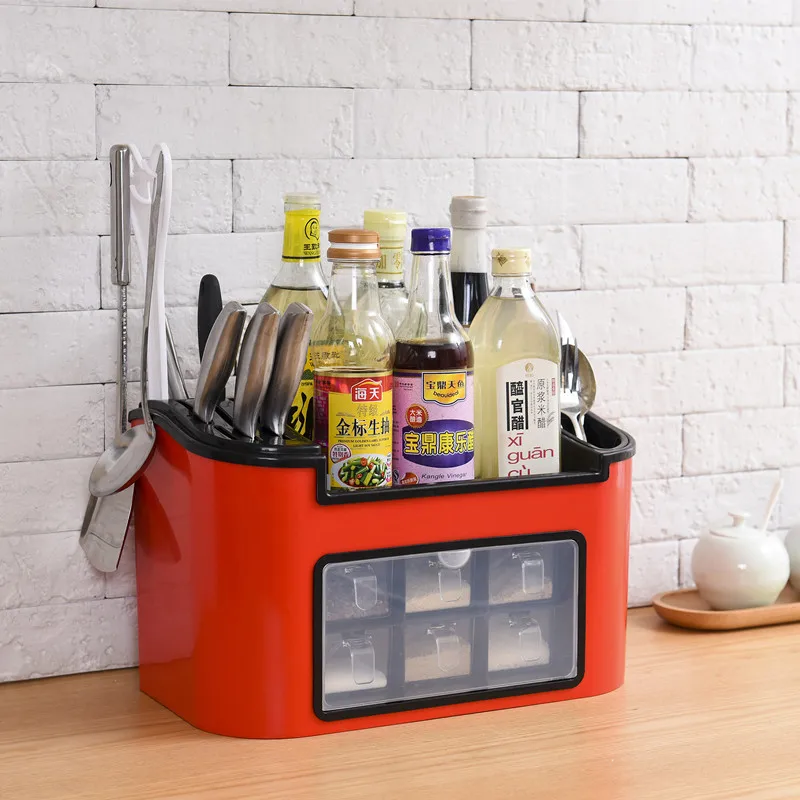 Пластик кухонный Органайзер хранилище Коробка органайзер для кладовки кухонная