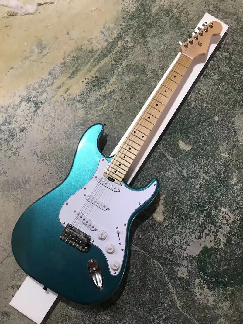 Электрогитары в стиле ST с тремоло и Бридж от фабрики exports реальные фотографии