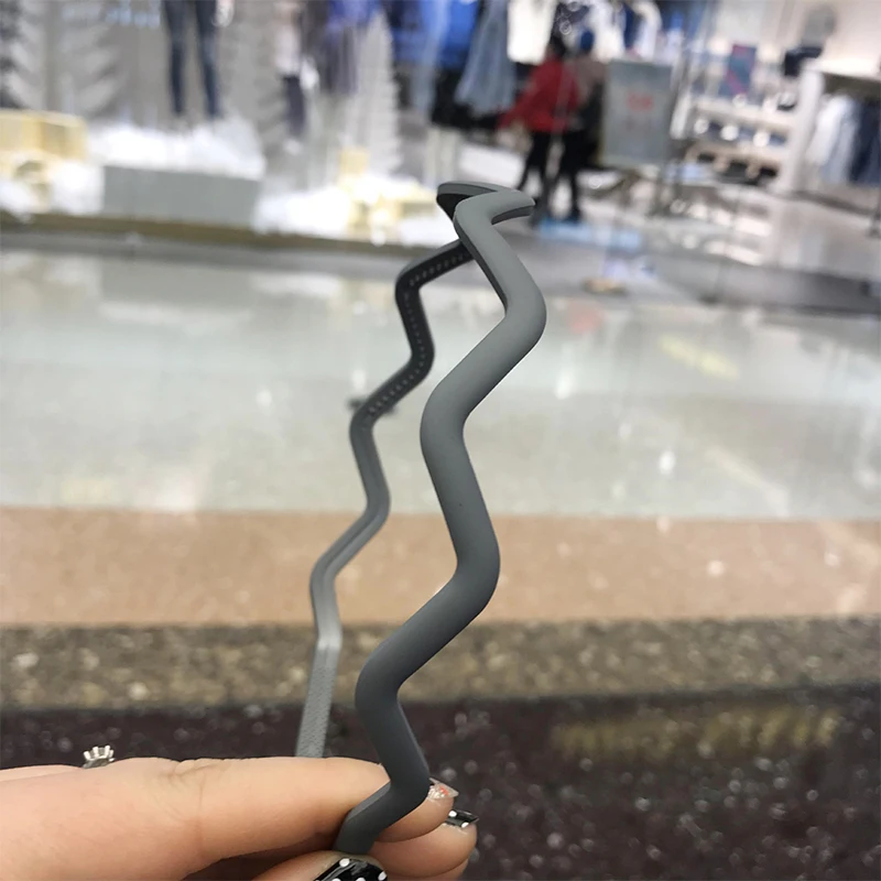 

Fashion Wavy Hair Band Headbands for Hair Woman Plastic Resin Hair Hoop Bezel for Hair Girls Headwear Solid Hair Accessories