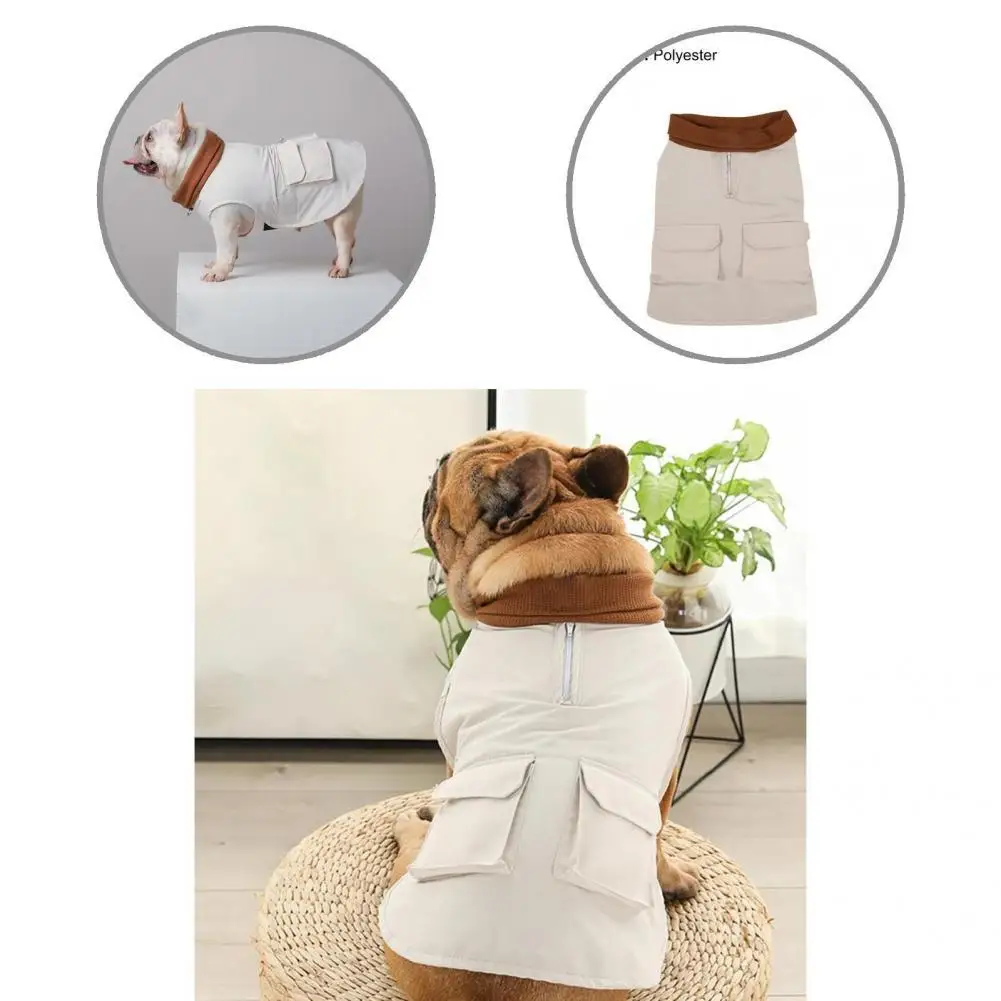 

Machine Washable Warm Clothes Puppy Coat Outdoor Apparel for Travel
