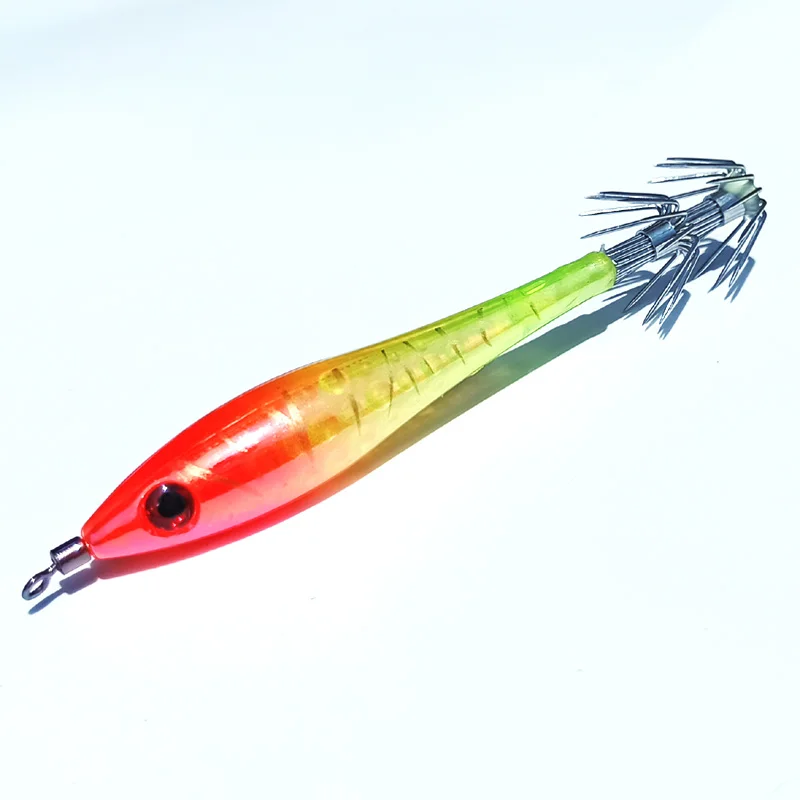 Приманка-осьминог 11 см 5 шт. рыболовные наживки в форме кальмара цветов прочный