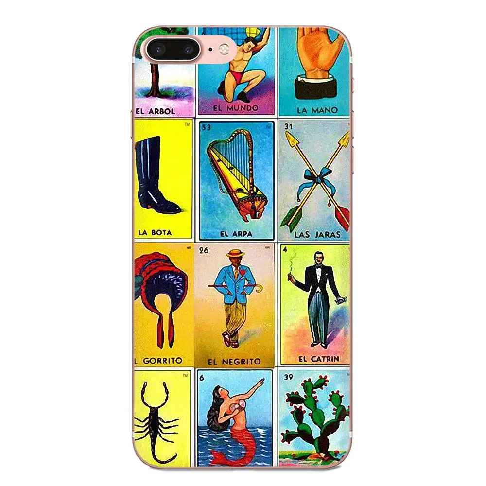 Мексиканская лотерия бинго для samsung Galaxy Note 5 8 9 S3 S4 S5 S6 S7 S8 S9 S10 5G mini Edge Plus Lite мягкий чехол из ТПУ|Чехлы-накладки| |