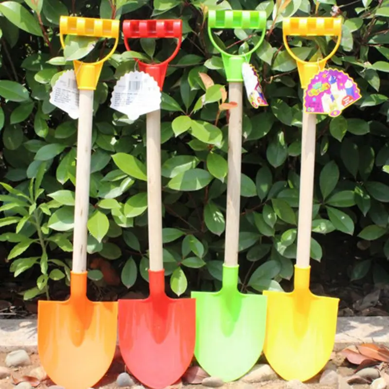 

1PC Children Summer Beach Toy Kids Outdoor Digging Sand Shovel Play Sand Tool Playing Snow Shovels Boys Girls Play House Toys