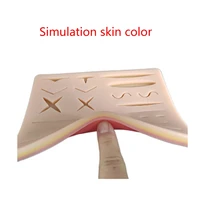 suture pad for medical and vet students suture practice pad skin suture wound module simulated skins with pre cut wounds