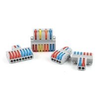 fast electrical wire connector splitter spl universal wiring cable connectors push in conductor terminal block led light