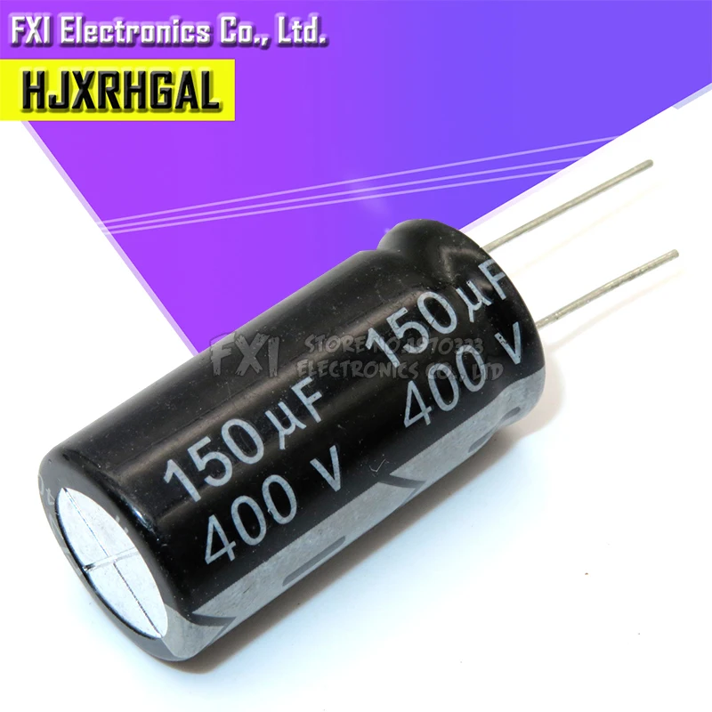 5 шт. 400v150uf 150uf400v 18*35 400v 150 мкФ 18 х 35 электролитический конденсатор с алюминиевой