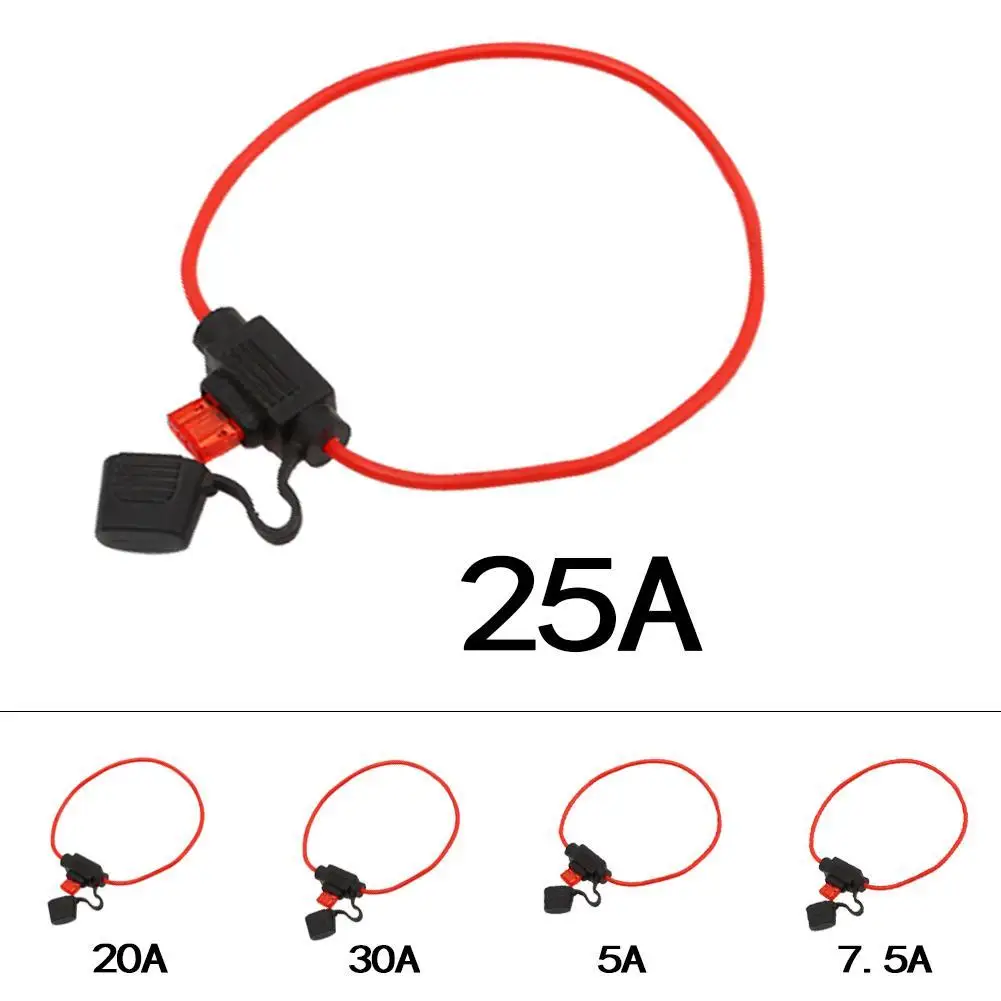 

Mini Fuse/blade Fuse Holder Kit, Suitable For Cars, Ships, RVs, Motorcycles, Trucks