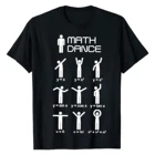 Женская футболка свободного кроя, черная футболка с принтом для танцев и алгебры с математическим уравнением, с круглым вырезом, женские футболки