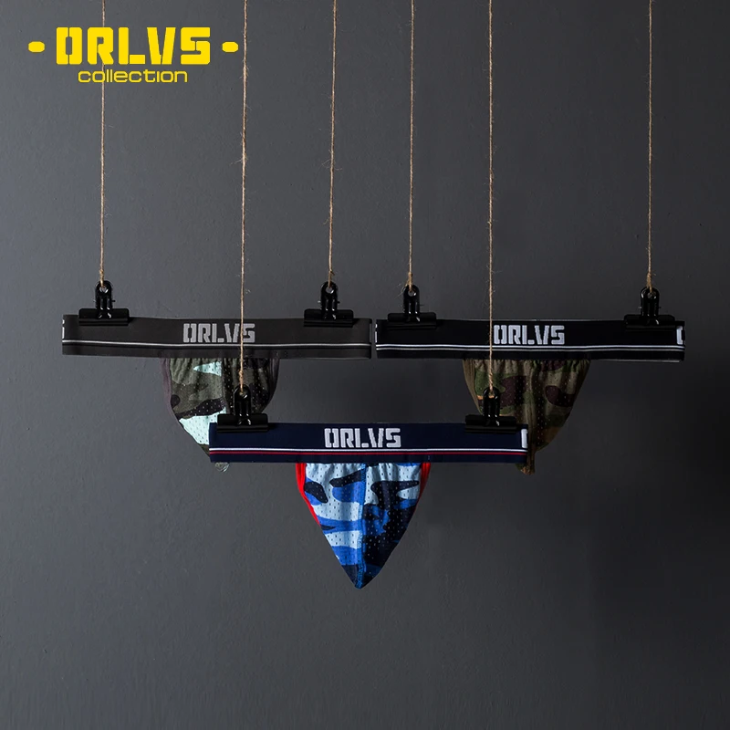 Мужские трусы джоки из сетчатой ткани черные камуфляжные стринги бандажные