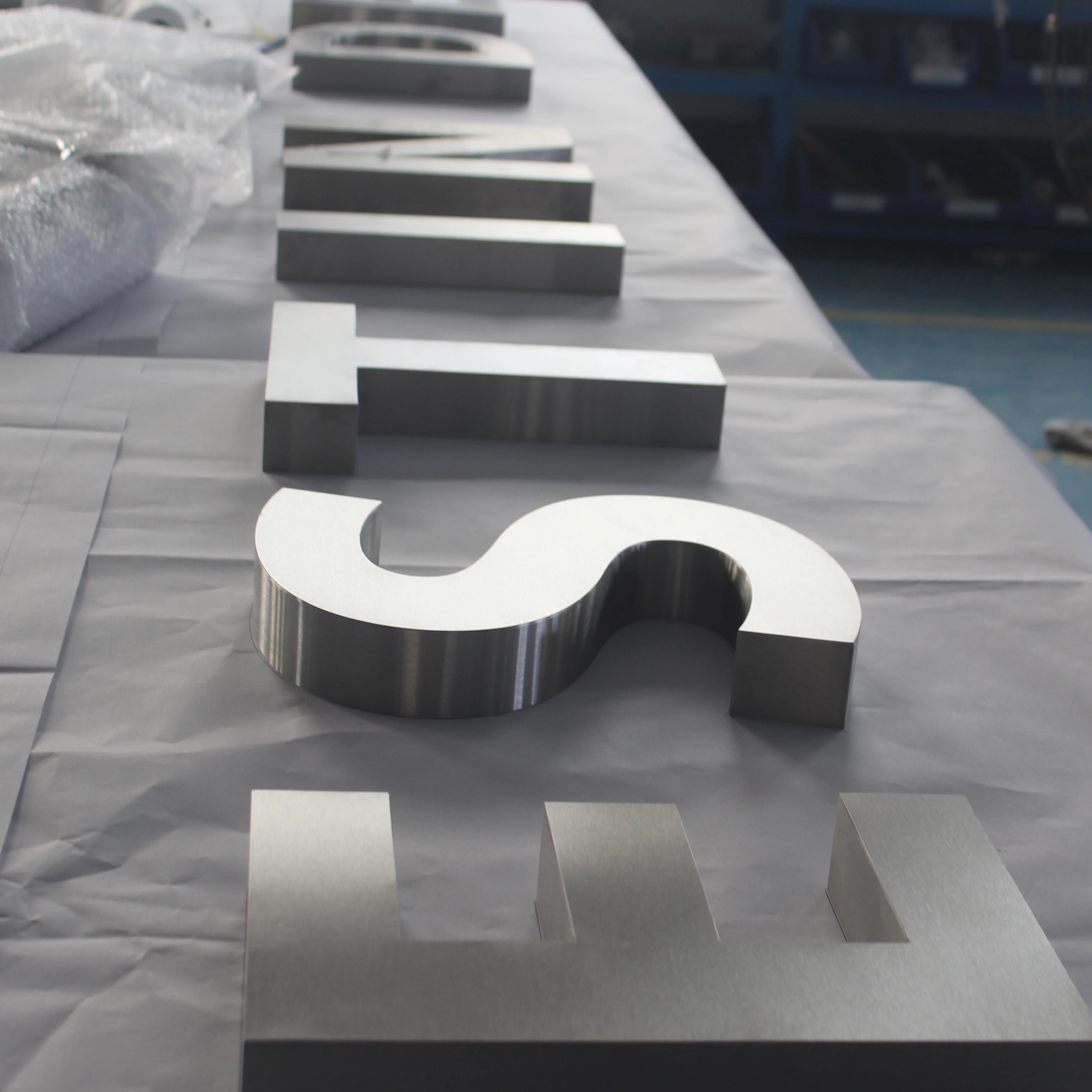 Customized Laser Cut Channel Letters Outdoor Indoor Shop Metal Logo Brass Stainless Steel | Дом и сад