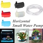 5 цветов USB 5 в горизонтальный микро бесшумный Электрический насос 6 мм x 1 м линия погружной постоянный ток мини низкое напряжение 120 лч аквариум