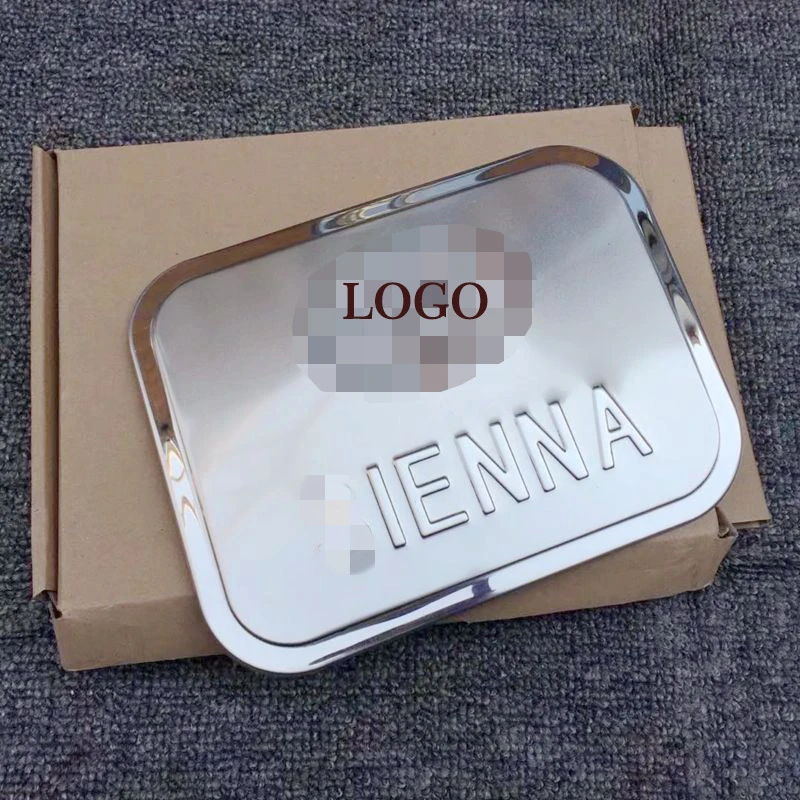 

Stainless steel fuel tank cover fit for SIENNA protective refit decorative stickers