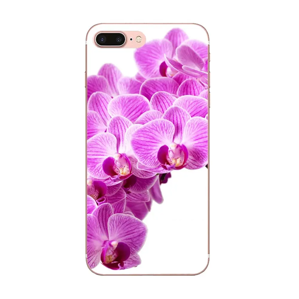 TPU Stylish Case For Galaxy Alpha Note 10 Pro A10 A20 A20E A30 A40 A50 A60 A70 A80 A90 M10 M20 M30 M40 Orchid Flowers Coqeu | Мобильные