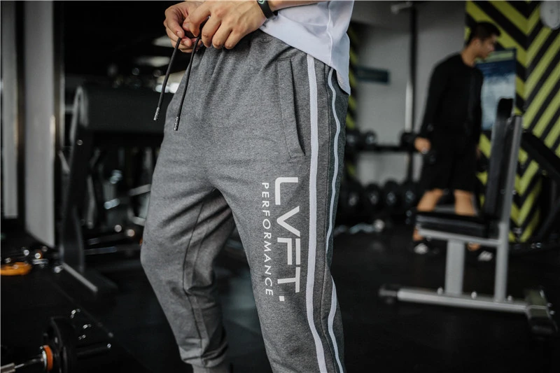 Мужские штаны для бега и фитнеса спортивные брюки карандаш из мягкого хлопка