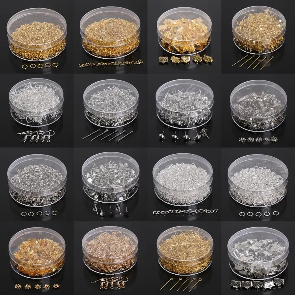 Переходное кольцо/шапочки для бусин/Расширенные цепи/штифты/клипсы/серьги с