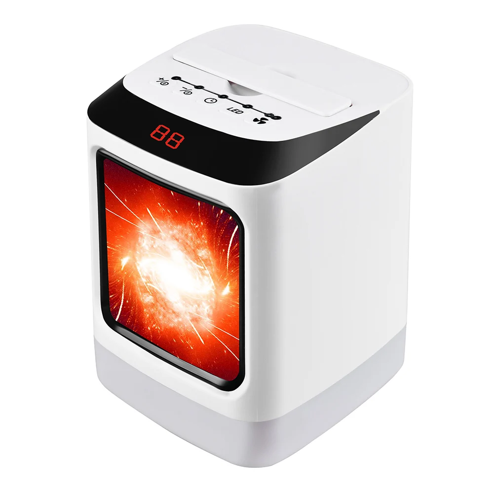 Тихий Электрический мини обогреватель вентилятор с автоматическим термостатом