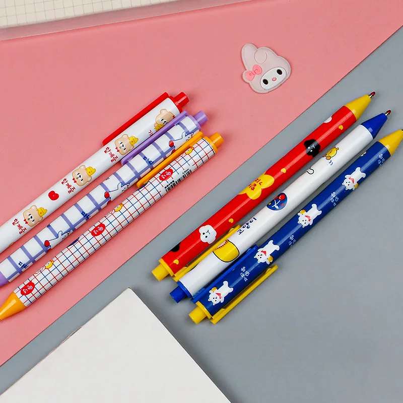 Гелевая ручка с милыми облачными решетками 0 5 мм 3 шт. | Канцтовары для офиса и дома