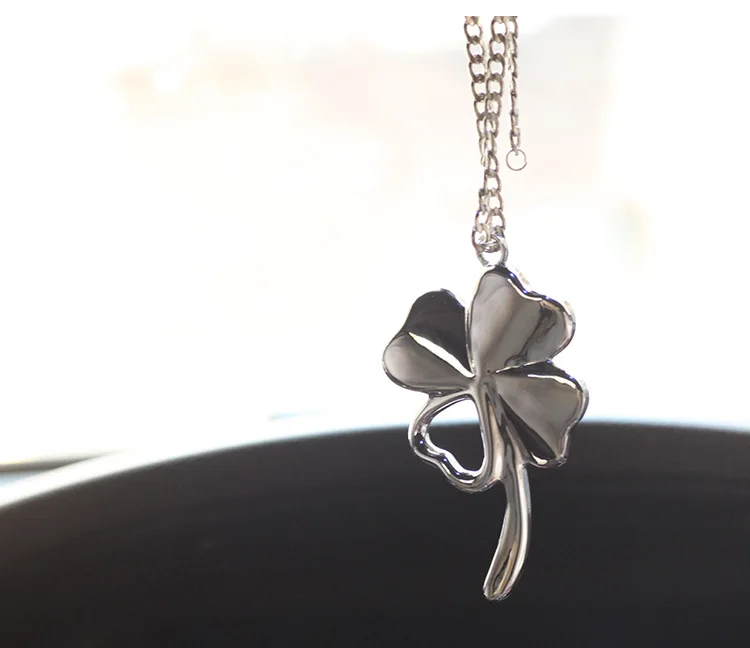 Металлическая Автомобильная подвеска Счастливый клевер подвесное украшение для