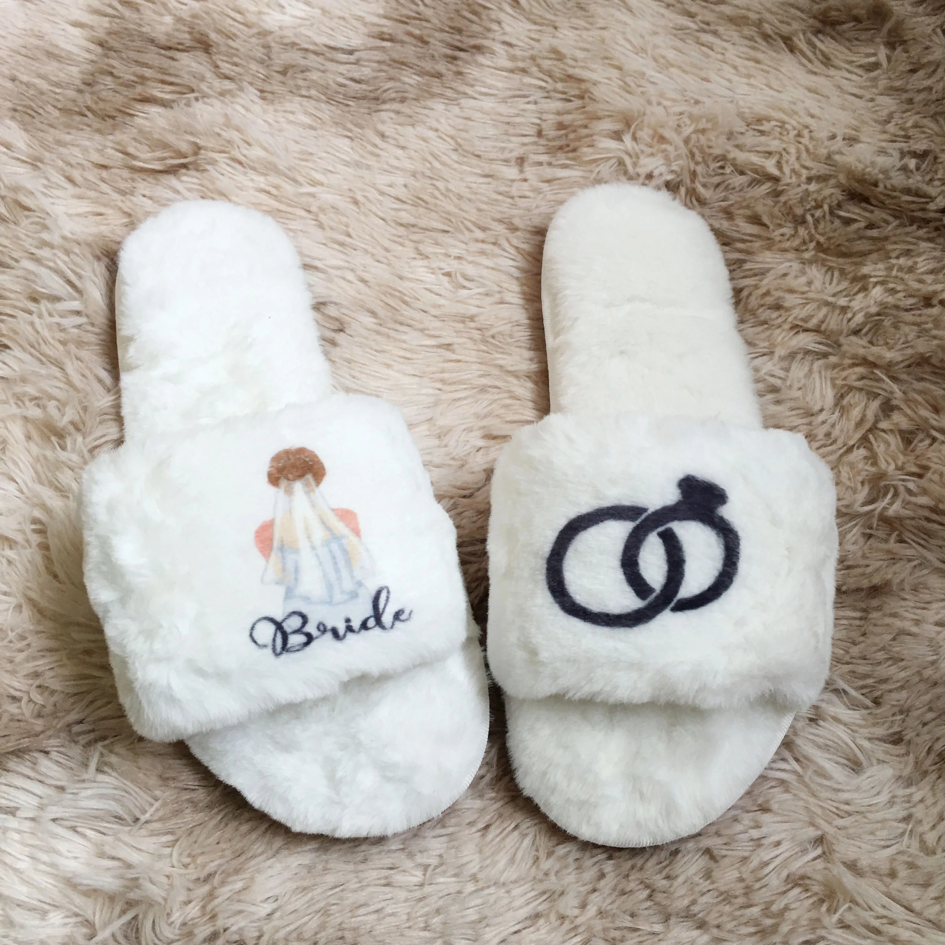 1 пар/Лот из кораллового флиса персонализированный подарок подружки невесты с