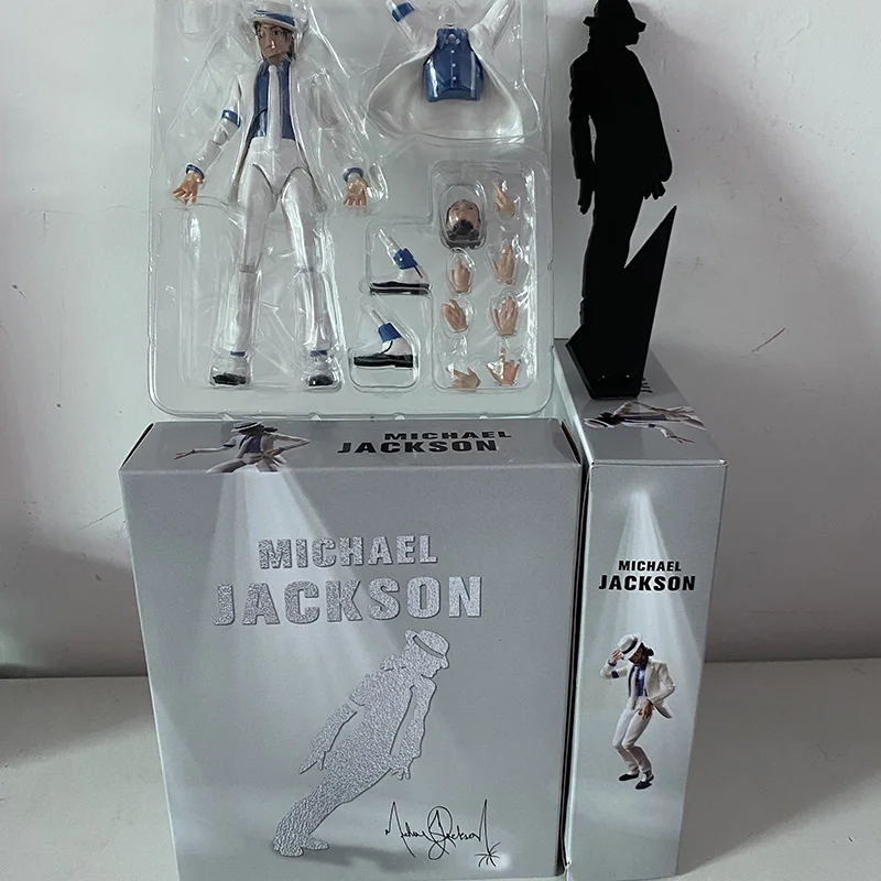 Экшн-фигурка Майкла Джексона SHF гладкая Коллекционная Игрушечная модель |
