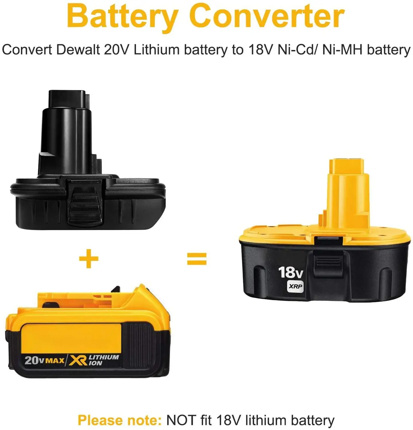Адаптер для аккумулятора DM18RL USB dm20robfor RYOBI преобразователь DEWALT 20 в Milwaukee M18 18