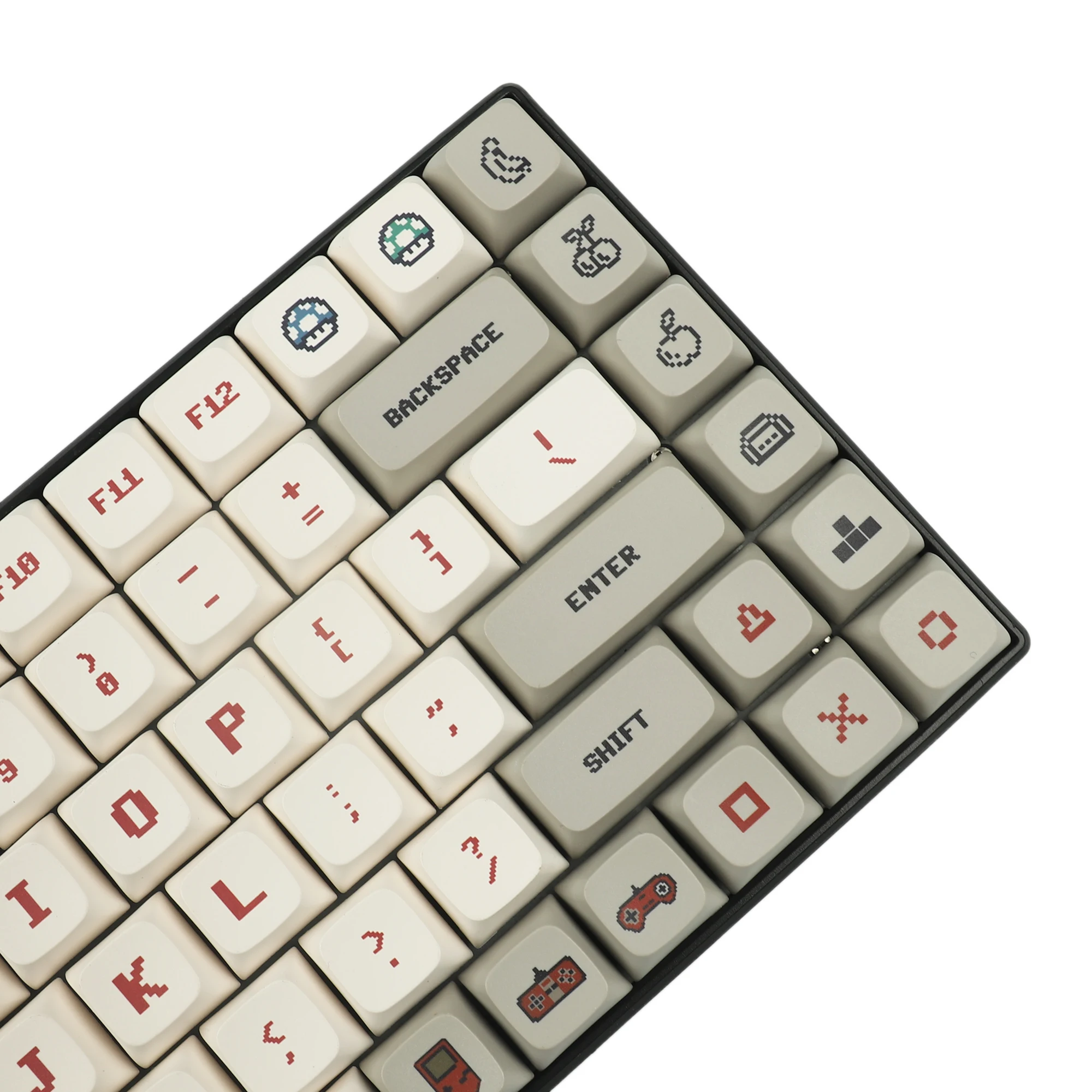 146 клавиши Gameboy Dye Sub ZDA PBT колпачок для ключей аналогичный XDA детской модели 104 87 61