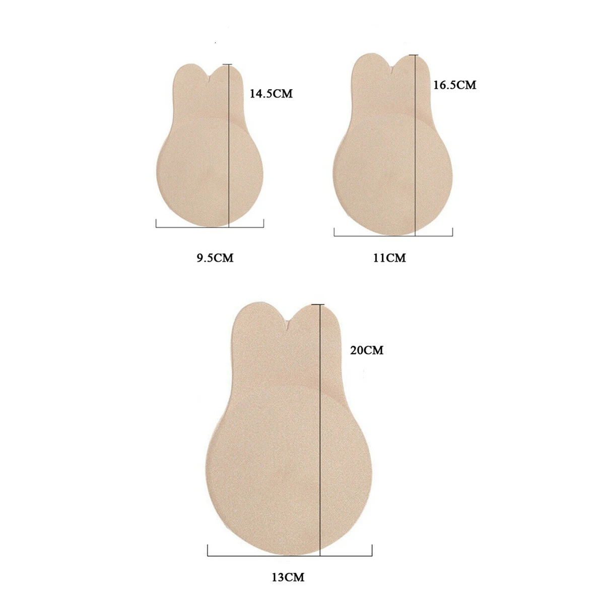 1 пара Женская накладка на грудь силиконовый бюстгальтер пуш ап женское нижнее