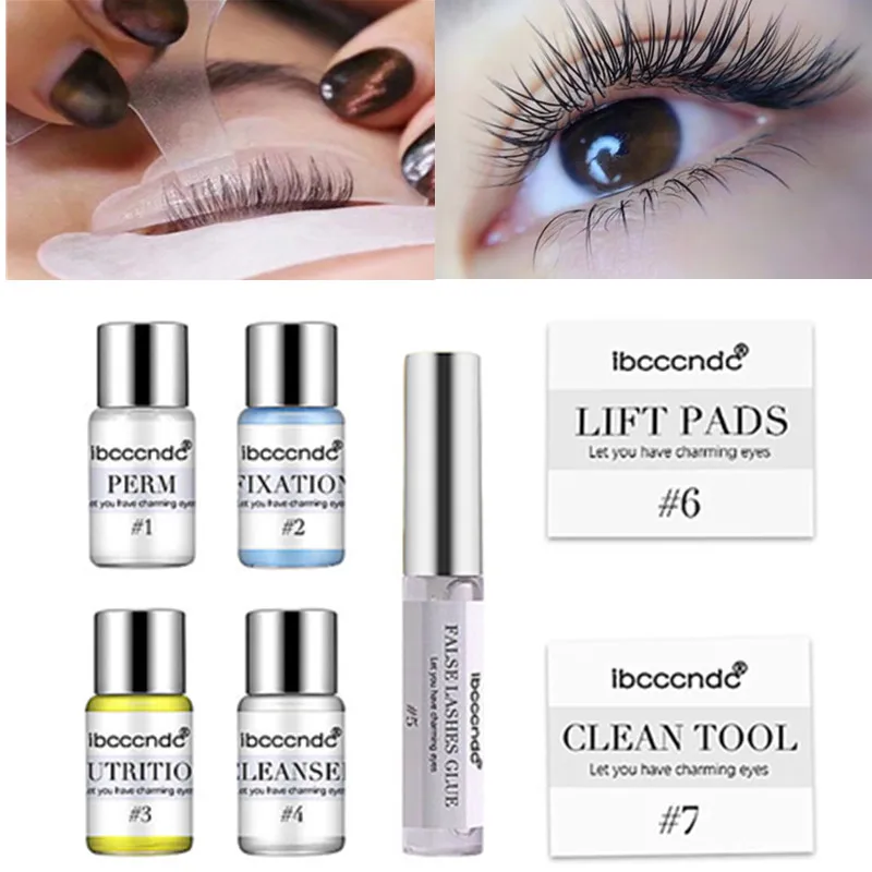 7в1 мини набор для подтяжки ресниц завивки комплект щита со стержнями кистей y
