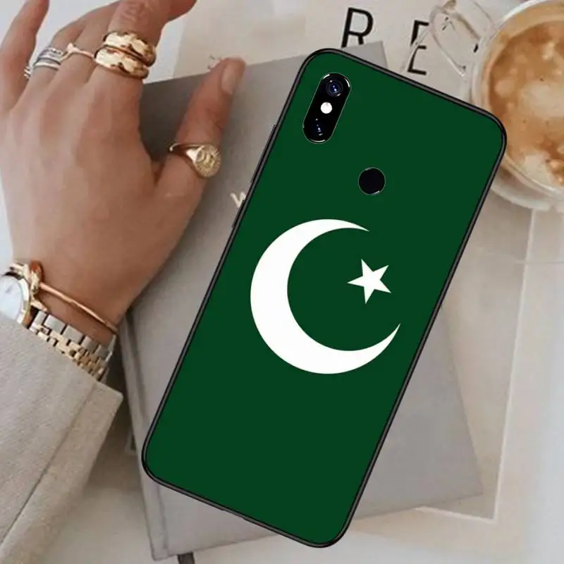 

Pakistan flag Phone Case For Xiaomi Redmi note 7 8 9 t max3 s 10 pro lite luxury funda coque shell cover