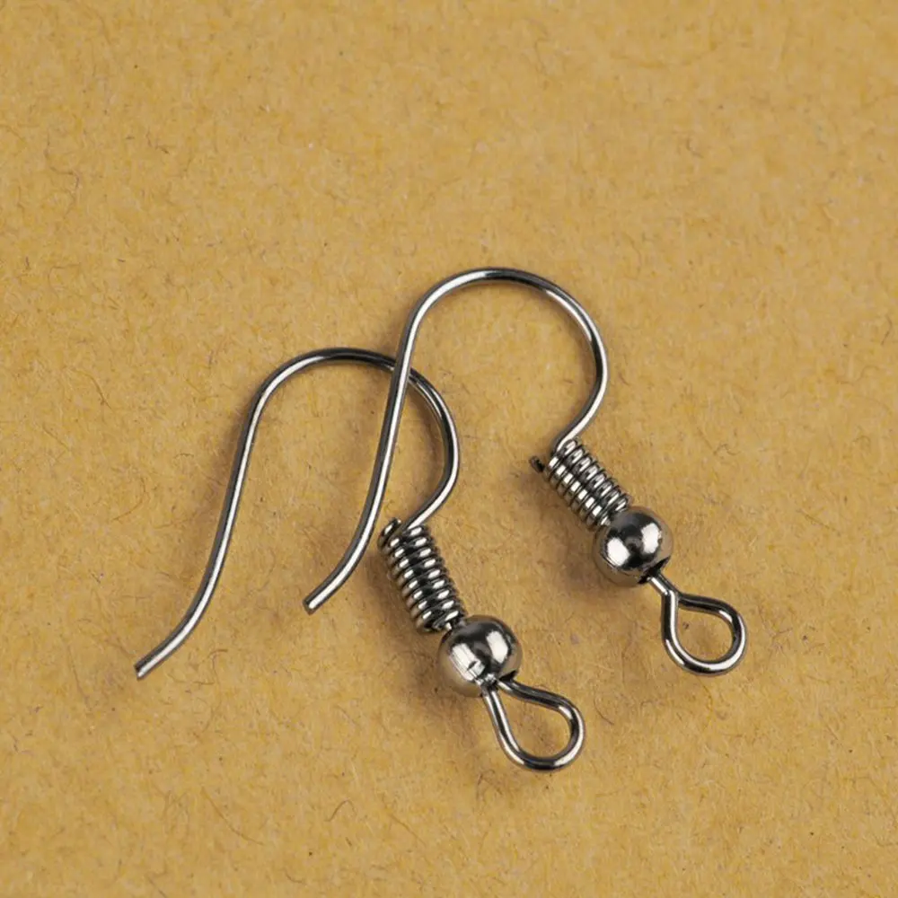 

1000pcs Gunmetal Black Earring Components Earring Hooks Ear Hook Clasps Earring Wires Findings For DIY Jewelry Making