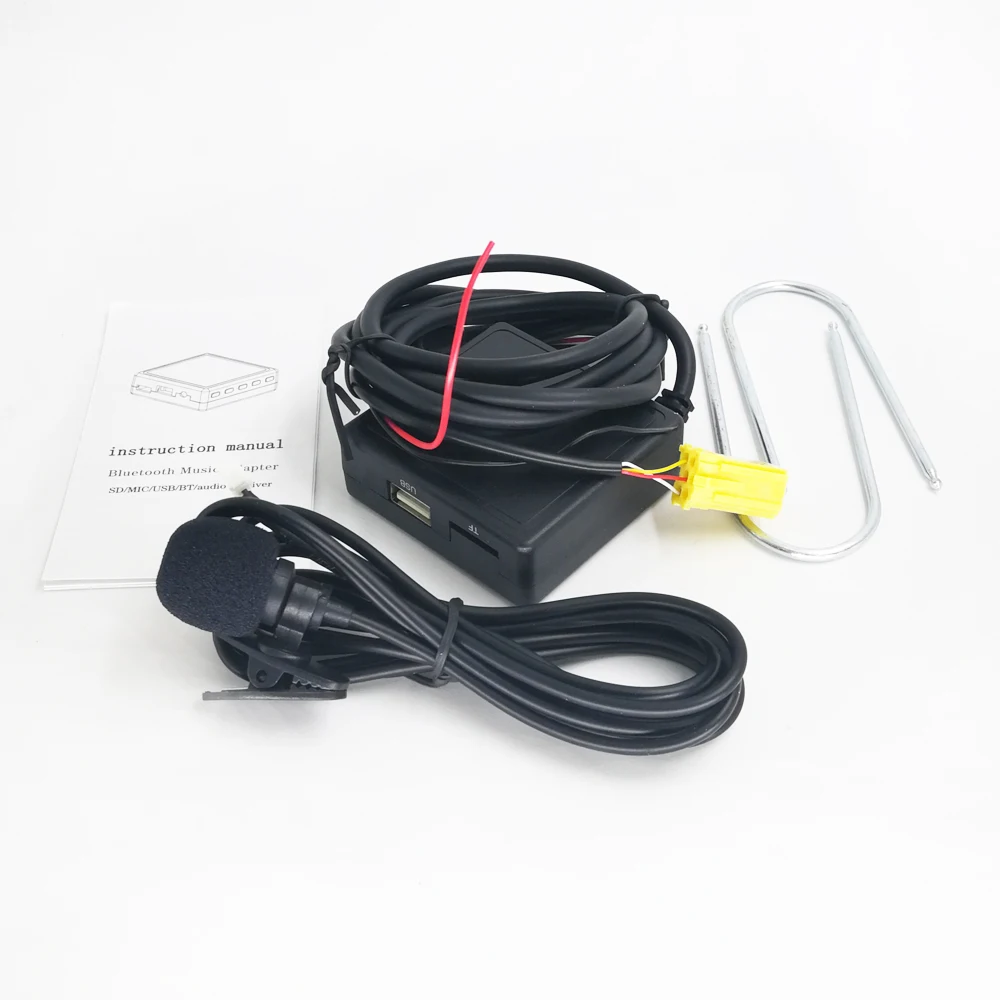 Комплект громкой связи Biurlink с Bluetooth 5 0 AUX USB адаптер беспроводной аудиовход для FIAT