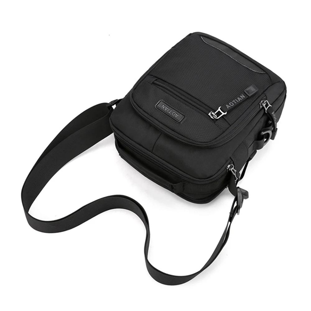 Сумка на плечо мужская водонепроницаемая мессенджер из ткани Оксфорд слинг-боди