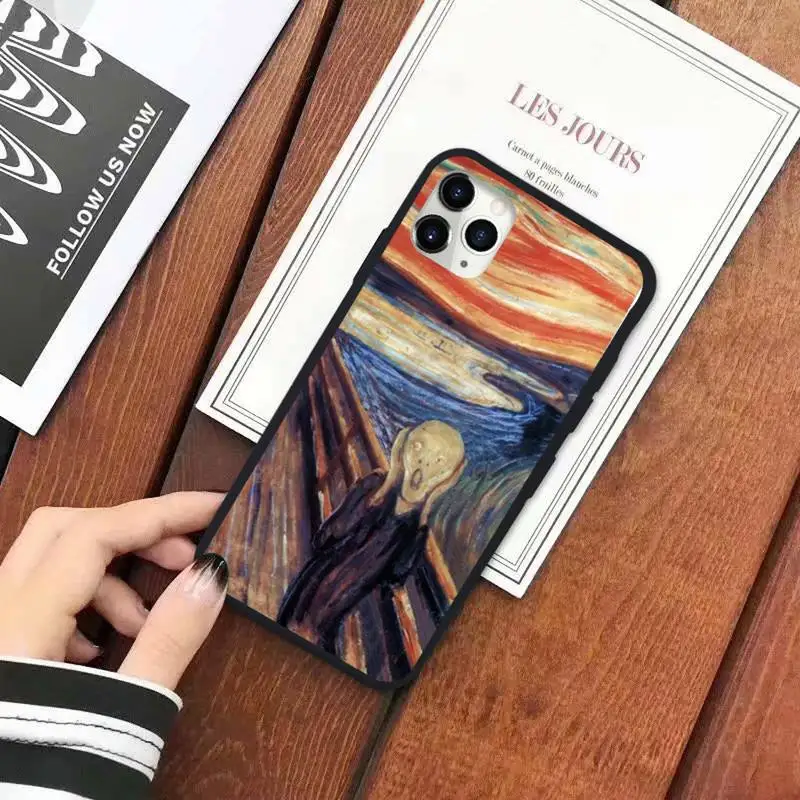 

van gogh retro painting art Phone Case for iPhone 11 12 pro XS MAX 8 7 6 6S Plus X 5S SE 2020 XR